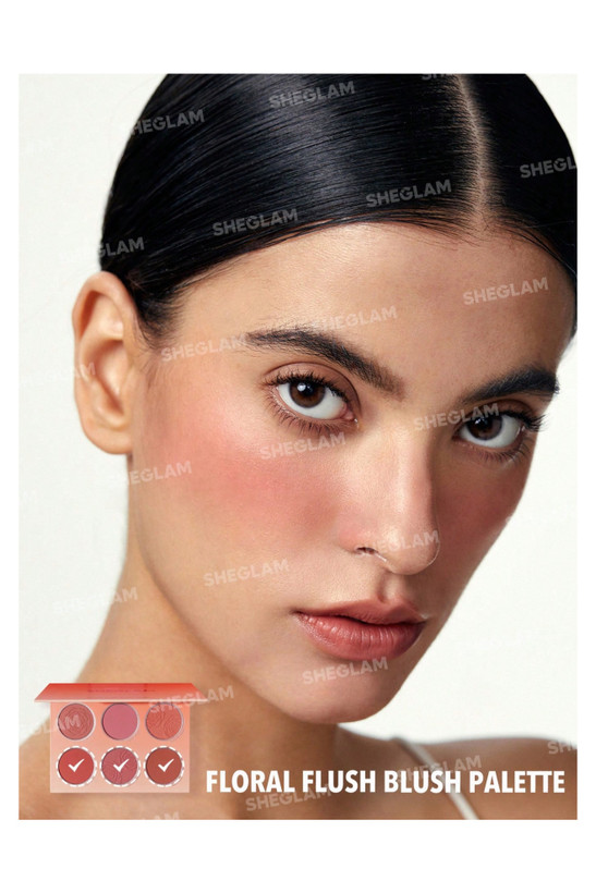 پالت رژ گونه Floral flush شیگلم SHEGLAM