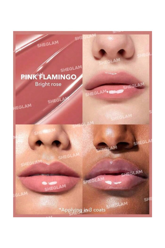 لیپ پلامپر شیگلم SHEGLAM pink flamingo