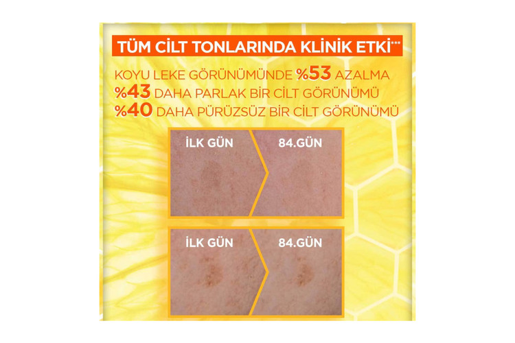 ضد آفتاب فلوئیدی ویتامین c بی رنگ گارنیر با spf 50