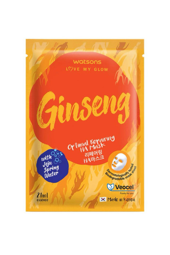 ماسک نقابی کره ای ترمیم کننده و آبرسان واتسون Ginseng