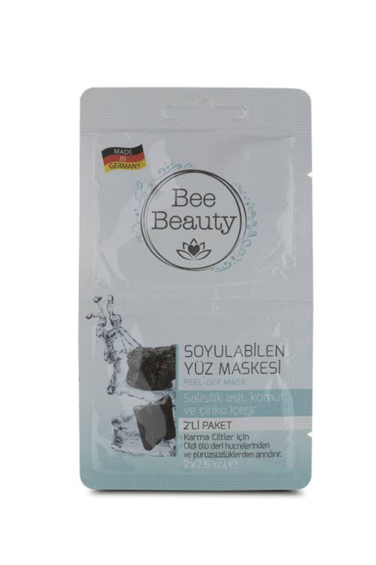 ماسک کرمی لایه بردار ذغال بی بیوتی Bee beauty