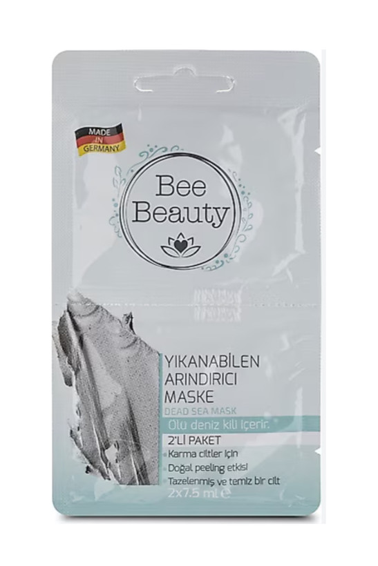 ماسک کرمی خاک رس Bee beauty