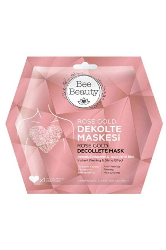 ماسک دکلته رز گلد بی بیوتی Bee Beauty