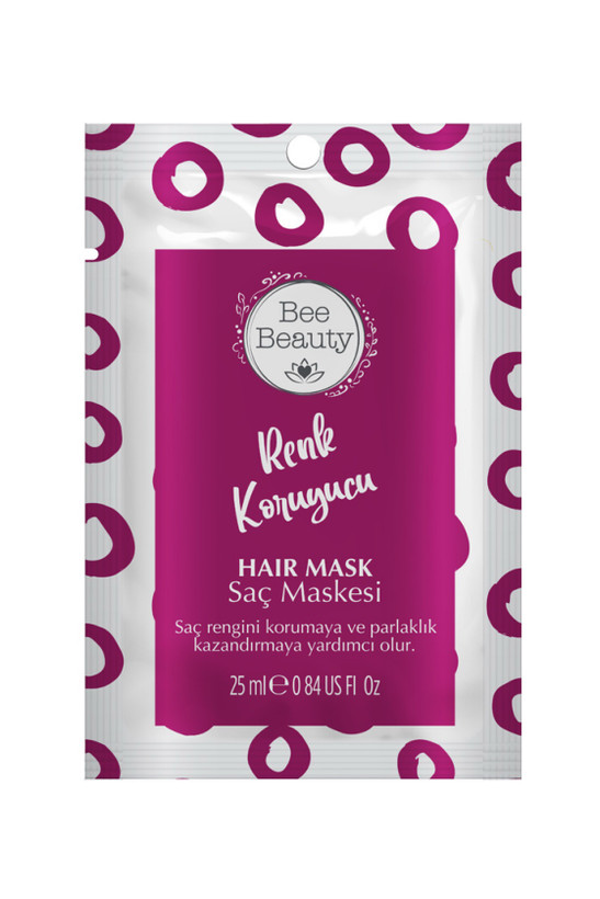 ماسک موی 25گرمی محافظ رنگ مو بی بیوتی Bee Beauty